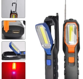 Darbo lempa akumuliatorinė | 5W COB LED | USB | 280+80 LM | su magnetiniu griebtuvu (YD-6302B)