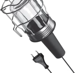 Darbo lempa Classic 230V metalinės grotelės, 5 m laidas (82714)
