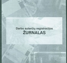 Darbo sutarčių registracijos žurnalas, A4 (12)  0720-017