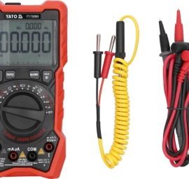 Daugiafunkcinis skaitmeninis testeris | TRUE RMS AC+DC LCD 25000 (YT-730895)