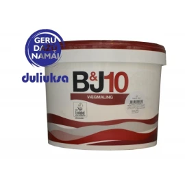 Pusiau matiniai, plaunami dažai sienoms ir luboms B&amp;J 10
