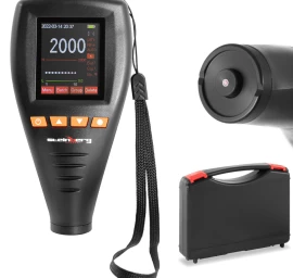 Dažų Storio Testeris Su bluetooth Duomenų Analize 0-2000 µm Diapazone + Dėklas