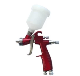 Dažymo pistoletas HVLP Ø1.0mm, mini 120 ml. plast..bakelis (L100)
