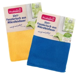 (de) Profissimo, 2-in-1 Mikropluošto šluostė Langams, 1 Vnt (vokietijos Produktas)