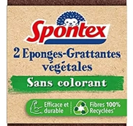 (de) Spontex, Be Dažiklių, Indų Plovimo Kempinėlė, 2 Vienetai (vokietijos Produktas)