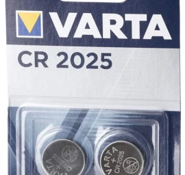 (de) Varta, Ličio Baterija Cr2025, 2 Vnt. (vokietijos Produktas)