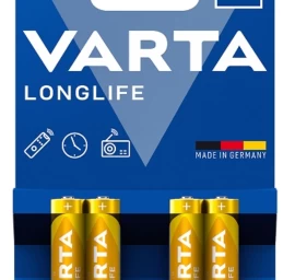 (de) Varta, Longlife Aaa Lr03, Baterijos, 4 Vnt. (vokietijos Produktas)