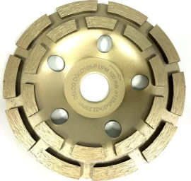 Deimantinė šlifavimo lėkštelė DELOG, 180x5x8x22,23 mm
