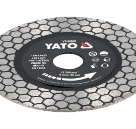Deimantinis pjovimo diskas keramikai ir granitui | 125X23X22.23mm (YT-59980)