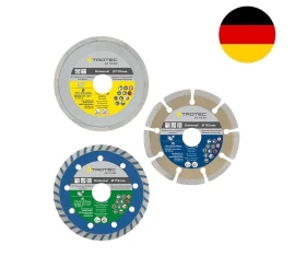 Deimantinių pjovimo diskų rinkinys Trotec 110/115