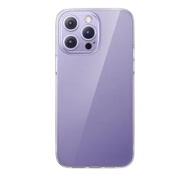 Dėklas iphone 14 Pro Max Plonas Dangtelis + Grūdinto Ekrano Stiklo Rinkinys