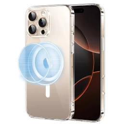 Dėklas iphone 16 Pro Classy Clear Magnetic Su magsafe - Skaidrus