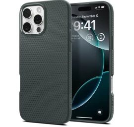 Dėklas iphone 16 Pro Max Liquid Air - žalias