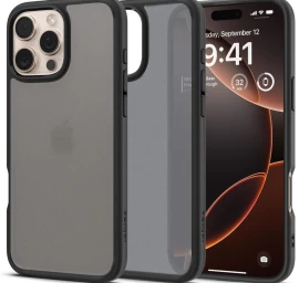 Dėklas iphone 16 Pro Max Ultra Hybrid - Juodas