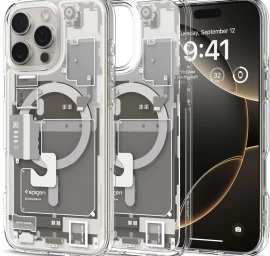 Dėklas iphone 16 Pro Max Ultra Hybrid Mag Su magsafe Zero One - Titano Spalvos