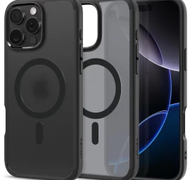 Dėklas iphone 16 Pro Ultra Hybrid Mag Su magsafe - Juodas