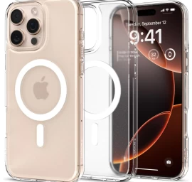 Dėklas iphone 16 Pro Ultra Hybrid Mag Su magsafe - Skaidrus