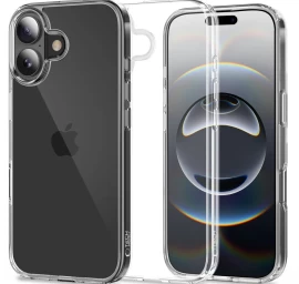 Dėklas iphone 17 Flexair Hybrid - Skaidrus