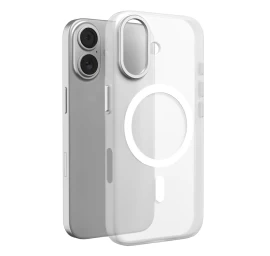 Dėklas iphone 17 Lightfeel Magsafe - Skaidrus, Baltas