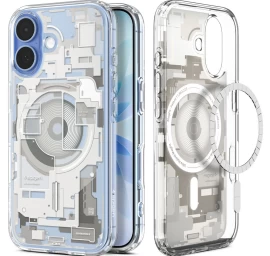 Dėklas iphone 17 Magsafe Ultra Hybrid Zero One - Titano Spalvos