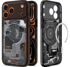 Dėklas iphone 17 Pro Magsafe Ultra Hybrid Zero One - Juodas