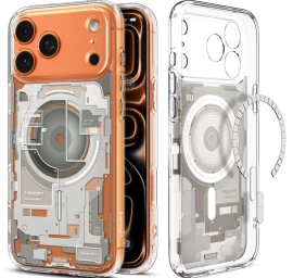 Dėklas iphone 17 Pro Magsafe Ultra Hybrid Zero One - Titano Spalvos