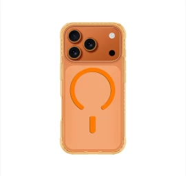 Dėklas iphone 17 Pro Max Titan Pro Magsafe - Oranžinis