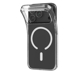 Dėklas iphone 17 Pro Max Tpu 0,3 Mag Ultra-slim Magsafe - Skaidrus