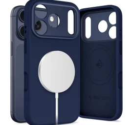 Dėklas iphone 17 Pro Uniq Magsafe - Tamsiai Mėlynas