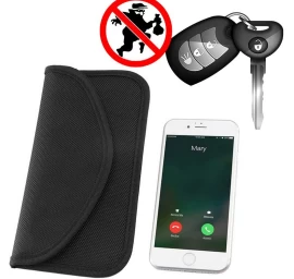 Dėklas Nuo Vagystės Automobilio Rakteliams Faraday Cage 20x11cm Juodas