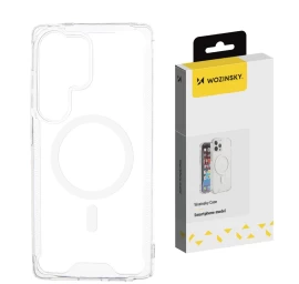 Dėklas samsung Galaxy S24 Fe Clear Corner Case Magsafe - Skaidrus