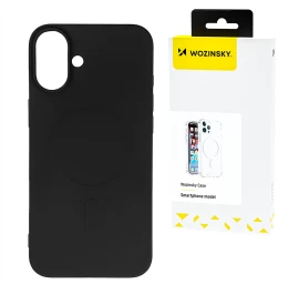 Dėklas samsung Galaxy S24 Fe Liquid Silicone Case Magsafe - Juodas