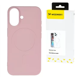 Dėklas samsung Galaxy S24 Fe Liquid Silicone Case Magsafe - šviesiai Rožinis
