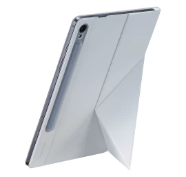 Dėklas Su Atlenkiamu Dangteliu Ir Stovu, Skirtas samsung Galaxy Tab S9 Smart Book Cover, Baltas