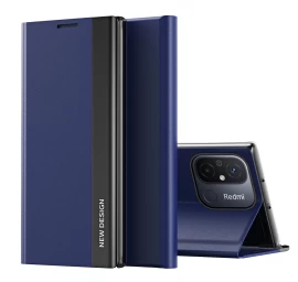 Dėklas Su Atlenkiamu Dangteliu Ir Stovu, Skirtas xiaomi Redmi 11a / poco C55 / redmi 12c Sleep Case Pro, Mėlynas Dėklas Su Atlenkiamu Dangteliu Ir Stovu, Skirtas xiaomi Redmi 11a / poco C55 / redmi 12c Sleep Case Pro, Mėlynas
