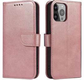 Dėklas Su Atlenkiamuoju Dangteliu iphone 16e Magnetinis Dėklas - Rožinis