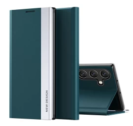 Dėklas Su Atlenkiamuoju Dangteliu samsung Galaxy A26 Sleep Case Pro - žalias