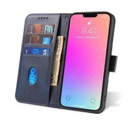 Dėklas Su Atvartu Ir Pinigine, Skirtas xiaomi Redmi Note 12 5g / poco X5 5g Magnetinis Dėklas, Mėlynas