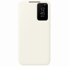 Dėklas Su Atvartu, Skirtas samsung Galaxy S23+ Smart View Wallet Case, Kreminis