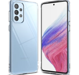 Dėklas Su Geliniu Rėmeliu Galaxy A73 Fusion Skaidrus