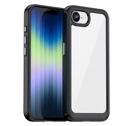 Dėklas Su Lanksčiu Rėmeliu, Skirtas iphone 16e, outer Space Case - Juodas