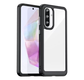 Dėklas Su Lanksčiu Rėmeliu, Skirtas samsung Galaxy A26 Outer Space Case - Juodas