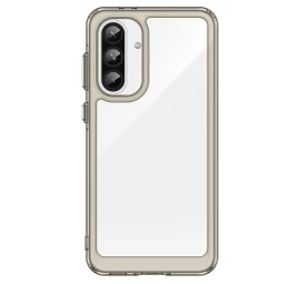 Dėklas Su Lanksčiu Rėmeliu, Skirtas samsung Galaxy A36, outer Space Case - Skaidrus, Juodas
