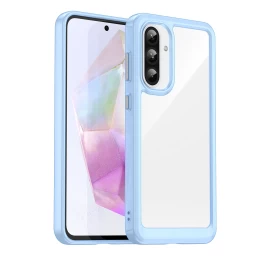 Dėklas Su Lanksčiu Rėmeliu, Skirtas samsung Galaxy A56 Outer Space Case - Mėlynas