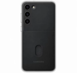 Dėklas Su Nuimama Nugarėle Samsung Galaxy S23+ Frame Cover Juodas