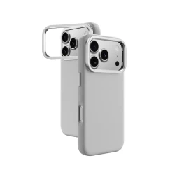 Dėklas Su Stovu iphone 17 Pro Max Glamour - Pilkas