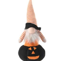 Dekoratyvinė Figūrėlė Ant Moliūgo 35cm Led Halloween Juoda