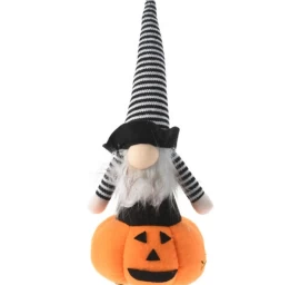 Dekoratyvinė Figūrėlė Ant Moliūgo 35cm Led Halloween Oranžinė