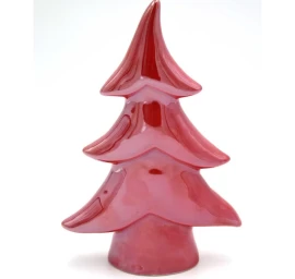 Dekoratyvinė Kalėdinė Eglutė Raudona 8,5x3,5x12,5 Cm