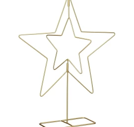 Dekoratyvinė žvaigždė 50 Cm Aukso žėručio